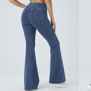 Halara flex Blue Flared Jeans